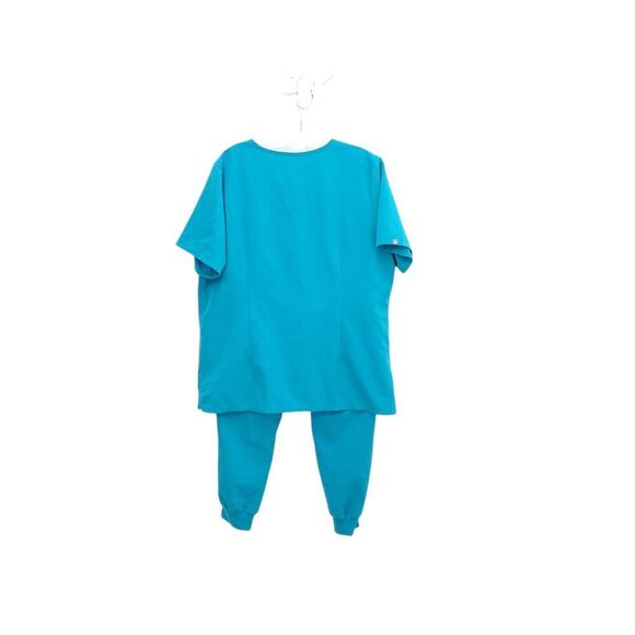 FIGS Set Limited Edition Blue Scrub Top And Scrub Bottoms Pants - Picture 2 of 16